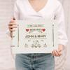 Darling Souvenir Personalized Engraved Laser Cut Wedding Guest Book Wooden Cover Sign-in Book Registry Guestbook Scrapbook-JV view 1
