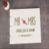 Darling Souvenir Personalized Engraved Laser Cut Wedding Guest Book Wooden Cover Sign-in Book Registry Guestbook Scrapbook-D7 view 4
