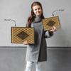 Darling Souvenir Personalized Engraved Laser Cut Wedding Guest Book Wooden Cover Sign-in Book Registry Guestbook Scrapbook-WZ view 3