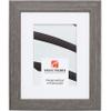 Craig Frames Farmhouse Essentials, 20 x 30 Inch Picture Frame Matted to Display a 16 x 24 Inch Photo, Charcoal Grey view 1