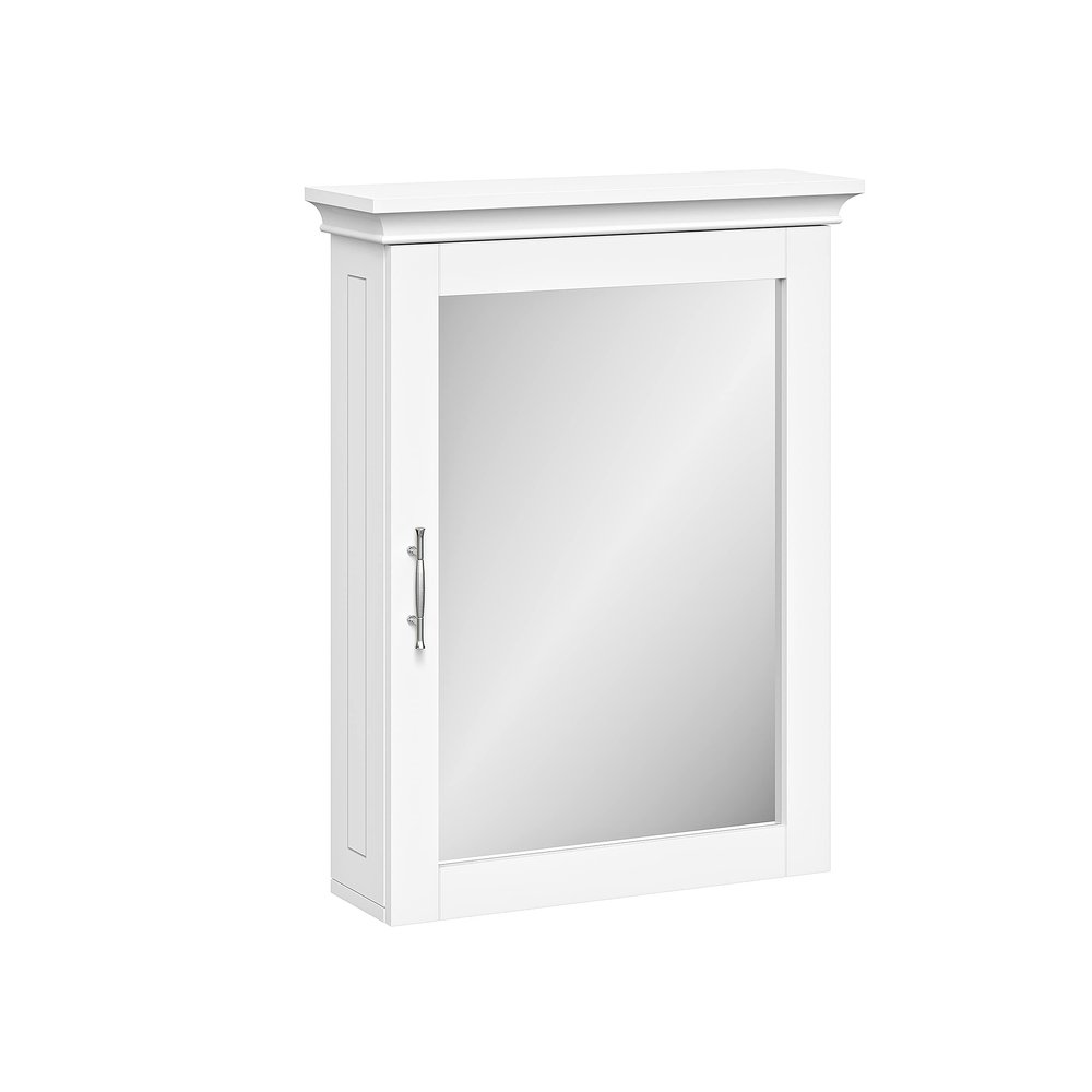 RiverRidge Somerset Wall Cabinet with Mirror Medicine Cabinet with Soft-Close Hinges & Adjustable Shelf Bathroom Mirror with Storage Shelves