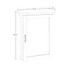 RiverRidge Somerset Wall Cabinet with Mirror Medicine Cabinet with Soft-Close Hinges & Adjustable Shelf Bathroom Mirror with Storage Shelves view 3