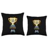 30th Birthday Shirt Gift 30 Year Old Level Up Gamer Tshirt Throw Pillow view 3