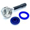 58mm Bottomless Portafilter for Breville Barista Expresso 900 Series Model 900, 920, 980, 990 bundle with 2 Cup Single Wall Basket, Gasket and Cleaning Disc view 1