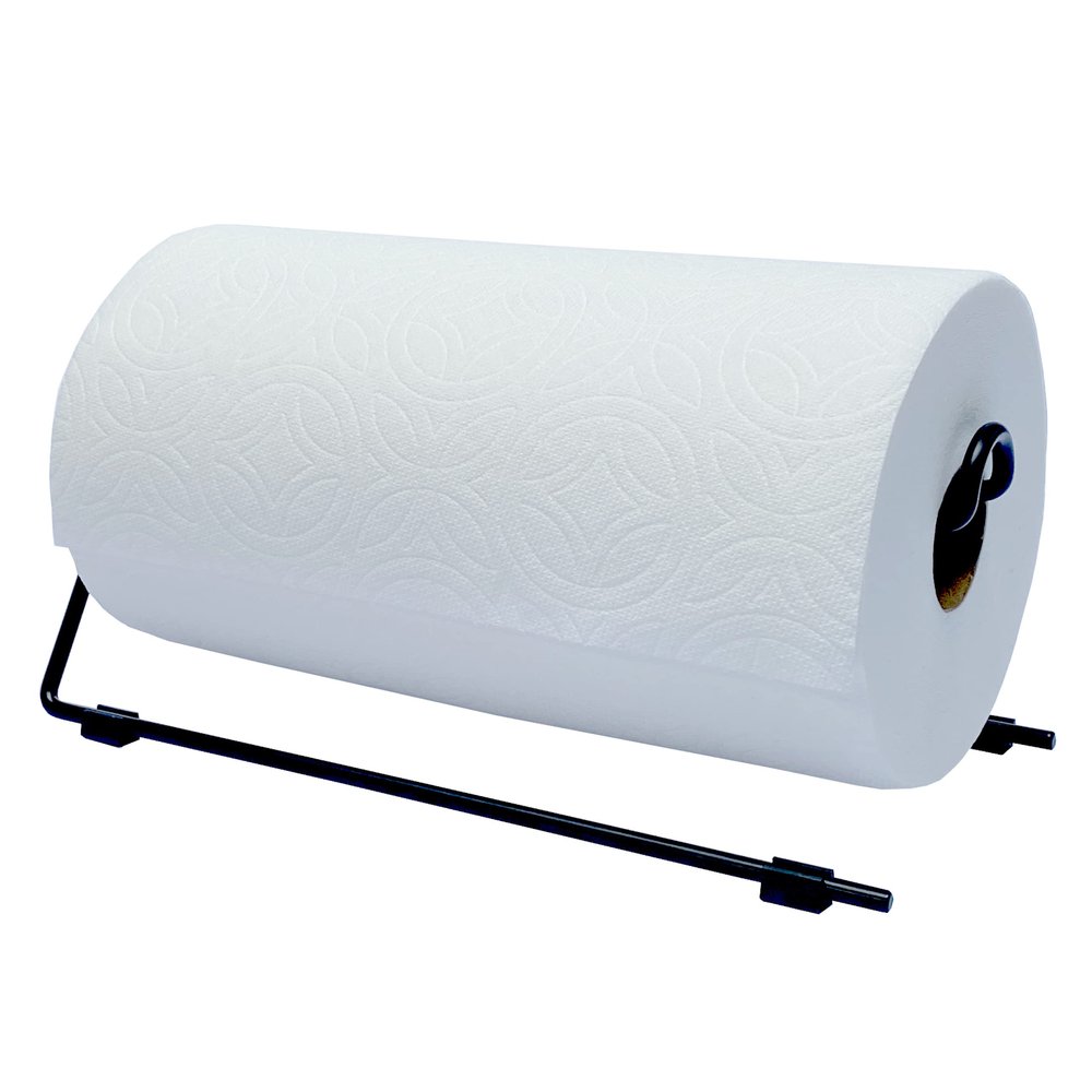 Horizontal Countertop Paper Towel Holder (Black)
