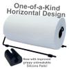 Horizontal Countertop Paper Towel Holder (Black) view 2