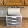 Horizontal Countertop Paper Towel Holder (Black) view 3