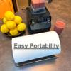 Horizontal Countertop Paper Towel Holder (Chrome) view 4
