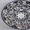 16" ROUND TALAVERA SINK ceramic bathroom vessel sink, mexican handmade folk art view 3