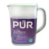 PUR 7-Cup Water Pitcher, 1 Genuine Filter, Cleaner, Great-tasting Water, Dishwasher Safe, Powerful, Faster Filtration, LockFit Cap Design - Lime view 1