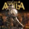 ADSEA Bronze Finish Retro Hero Sculptures Decor,King Leonidas Spartan Collectible Figurines,Greek Warrior of Sparta Statues with Spear & Shield-A 27x15x16cm(11x6x6inch) 4e6kb-001 view 2