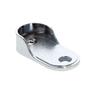 Juvielich Stainless Steel Pole Sockets Oval Closet Rod End Supports 20PCS Flanges Socket Hanging Rail Rod Holder for Wardrobe Closet 53x25.5mm view 4
