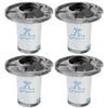 Chuancheng 4Pack Filter Accessories for Rowenta RH9611 RH9637 RH9638 RH9639 Vacuum Cleaner, ZR009005 view 1