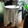 HUALEMEI Wedding Dinning Decoration,Polyester Lace Table Cover,White Lace Tablecloth,for Birthday Parties,Tulle Floral Mesh Fabric,Washable Soft Fabric A 145x200cm(57x79inch) view 2