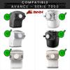 BNN - Avance/Serie 7000 - Riccioli 40mm ASRICC40 Pasta Disc Compatible with Philips Pasta Maker Avance/Serie 7000 view 4