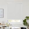 Cordless Roller Blinds for Windows- Fabric Total Blackout Shades for Light Blocking, Heat Insulating, Easy Lift Bottom Up Blinds with Custom Mini and Large Size, Size 38" W x 72" H, Gray-Blackout view 3