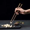 EIERFSKIOT Chopsticks Reusable chop Sticks Reusable Chopsticks Gift Set 6 Pairs Japanese Chopsticks for Sushi Noodle Hot Pot Ramen(Color:B) view 2