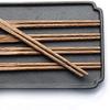 EIERFSKIOT Chopsticks Reusable chop Sticks Reusable Chopsticks Gift Set 6 Pairs Japanese Chopsticks for Sushi Noodle Hot Pot Ramen(Color:B) view 3