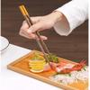 EIERFSKIOT Chopsticks Reusable chop Sticks 5 Pairs Colourful Japanese Chopsticks Reusable for Kitchen and Hotel Sushi Noodle Hot Pot Tableware(Color:C) view 4