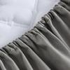 CFYCYHDZHT Full Fitted Sheet Soft Comfortable Cotton Quilted deep Pocket Fitted Sheets,Bedroom Homestay Non Slip Solid Color Bed Sheets Bed Cover Stripes Pink 200220cm+25cm view 4