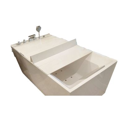 LYLFF Foldable Bathtub Cover, PVC Bathtub Thermal Insulation Cover Thermal Insulation Cover, Suitable for Most Standard Size Bathtubs (Size : 120x80x0.7cm)
