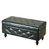 Storage Stool Storage Benches PU Leather Rest Stool Household Storage Stool Sofa Stool Living Room Change Shoe Bench Long Bench Bedroom Bed End Stool Storage view 1