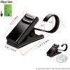 BIHRTC Pack of 100 Curtain Clips Stainless Steel Clips Strong Party Wire Light Holder Black Curtain Clips with Hooks Wide Flat for Shower Photos Light Arts Crafts Display Outdoor Indoor view 2