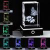 Qianwei Butterfly Gifts: 3D Crystal Monarch Butterfly Figurines for Home Decor & Lovers view 2