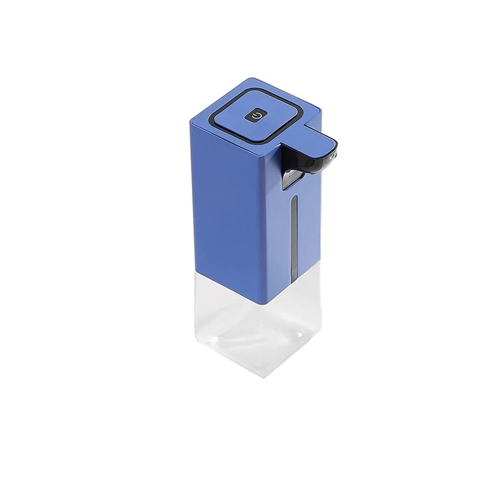 Automatic Sensor Soap Dispenser Waterproof Pump Bottle Multifunctional Lotion Dispenser Suitable for Kitchens Restaurants (Color : Blue)
