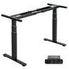 TOPSKY Dual Motor 3 Stage Electric Adjustable Standing Desk Frame for up to 80x31.5 Table Tops Heavy Duty 300lb Load Capacity for Home Office (Black Frame Only) view 1
