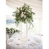 Helikim Wedding Metal Flower Stand/Rectangular Flower Floor Vase Column Display Rack for Home Party Wedding Decoration, 1Pack,60cm view 3