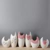Decorative Hanging Ornaments Statue Head Sculptures Ceramic Crescent Creative Contracted Flower Vase Pot Home Decor Craft Room Decoration Handicraft Garden Porcelain Figurine view 4