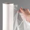InPoetry 14" x 20" Plastic Produce Bag on a Roll, Clear, Disposable, 350 Bags (1 Roll) view 3