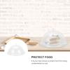 3pcs Food Storage Cover Acrylic Dish Covers for Cake Snacks and Desserts and Insulated for Kitchen Food Preservation view 3