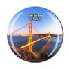 San Francisco America 3D Golden Gate Bridge Fridge Magnet Souvenir Crystal Glass Magnet Travel Souvenir Collection Gift Home Kitchen Decoration view 1