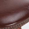 Barstools Bar Stools Upholstered Footrest and Swivel Seat Dining Chairs for Kitchen | Pub | Caf High Stool Max. Load 200kg Seat Height:73cm, with Brown Legs for Bistro Pub Caf Island Kitchen view 4