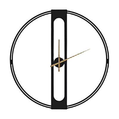 Clock Gold Wall Clock, Electronic Wall Clock Made lron, Wall Clocks This Decorative Wall Clock Used to Decorate Bedroom, Dining Room, Living Room 20 Inch,28 Inch