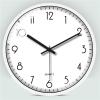Clock Wall Clock Non-Ticking Silent Battery Operated Round Wall Clock Simple Style Decor Clock for Home/Office/School/Kitchen,10 Inch/ 12 Inch view 1