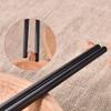 EIERFSKIOT Chopsticks Reusable chop Sticks 10 Pairs Fiberglass Chopsticks Anti-Skid Reusable Japanese Chopsticks Gift Set for Daily Use and Family Dinner(Color:A;Size:24Cm) view 3
