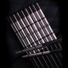 EIERFSKIOT Chopsticks Reusable chop Sticks 10 Pairs Metal Chopsticks Set Reusable Chinese Chopstick for Sushi Noodle Rice Non-Slip Heat Insulating Tableware(Color:Black;Size:23Cm) view 3