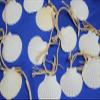 Salty Pelican Pack of 2 Seashell Arbor Large Garland Decor, Natural Handmade, 68":+ - G-25 view 4