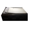 LYLFF Bathtub Cover Thermal Bath Tray, Dustproof Folding Dustproof Board Bathtub Thermal Insulation Cover, Bath Cover, Shutters Bathtub Cover White PVC (Size : 170x70x0.6cm) view 1