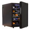 Koolatron 20 Bottle Wine Fridge Freestanding Wine Cooler with Glass Door, 1.7 Cu Ft (48L), Beverage Can Refrigerator, Digital Temperature Control, Ideal for White, Red & Sparkling Wine, Champagne view 1