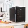 Koolatron 20 Bottle Wine Fridge Freestanding Wine Cooler with Glass Door, 1.7 Cu Ft (48L), Beverage Can Refrigerator, Digital Temperature Control, Ideal for White, Red & Sparkling Wine, Champagne view 2