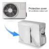 Air Conditioner Waterproof Protective Cover Outdoor Rain Cover Waterproof Dustproof Air Conditioner Cover 360 All-Round Protection, 6 Size Options (Color : Silver, Size : 80x32x57cm(1.5P+)) view 2