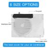 Air Conditioner Waterproof Protective Cover Outdoor Rain Cover Waterproof Dustproof Air Conditioner Cover 360 All-Round Protection, 6 Size Options (Color : Silver, Size : 80x32x57cm(1.5P+)) view 4