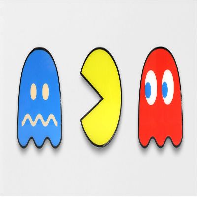 ARCADE1UP PAC-MAN Silhouette Wall Lights - Set of 3