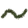 Black River Pine with Pine Cones Artificial Christmas Garland - 9' x 14" - Unlit view 1