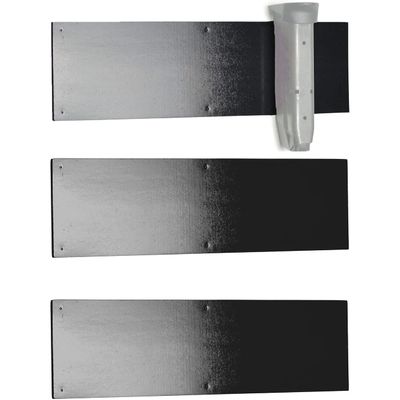 Gun Storage Solutions Magazine Holder - Magmount - Desk and Gun Locker Organizer Accessories Mount, Magnet Bar (3 Magnetic Magazine Holders) - Specifically for the Storage of unloaded Metal Magazines