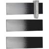 Gun Storage Solutions Magazine Holder - Magmount - Desk and Gun Locker Organizer Accessories Mount, Magnet Bar (3 Magnetic Magazine Holders) - Specifically for the Storage of unloaded Metal Magazines view 1